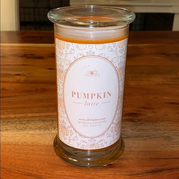 Other - Jewelry in Candles Pumpkin Latte Candle
